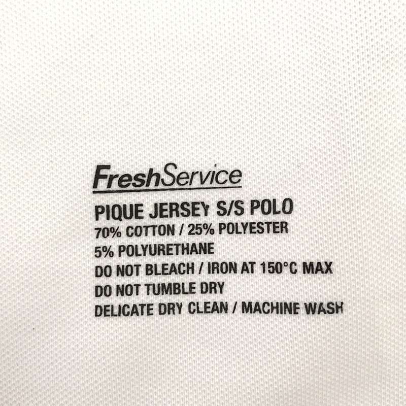 FreshService / フレッシュサービス PIQUE JERSEY S/S POLO / オーバーポロシャツ