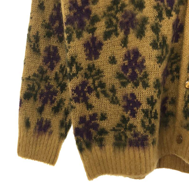 Needles / ニードルス Mohair Cardigan - Flower  / モヘヤ ニットカーディガン