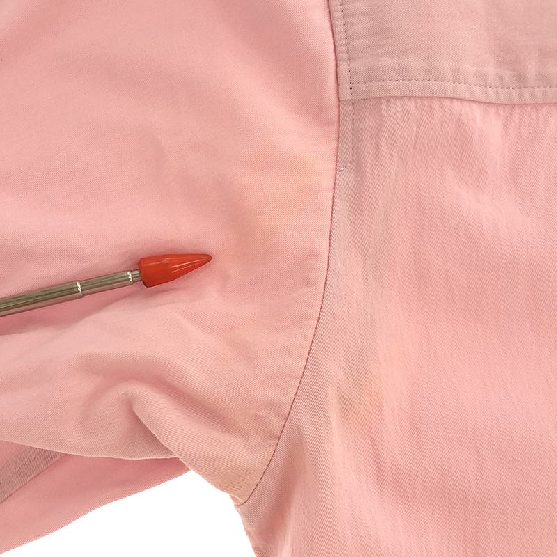 Ron Herman / ロンハーマン コットン ダブルポケット バンドカラー シャツ