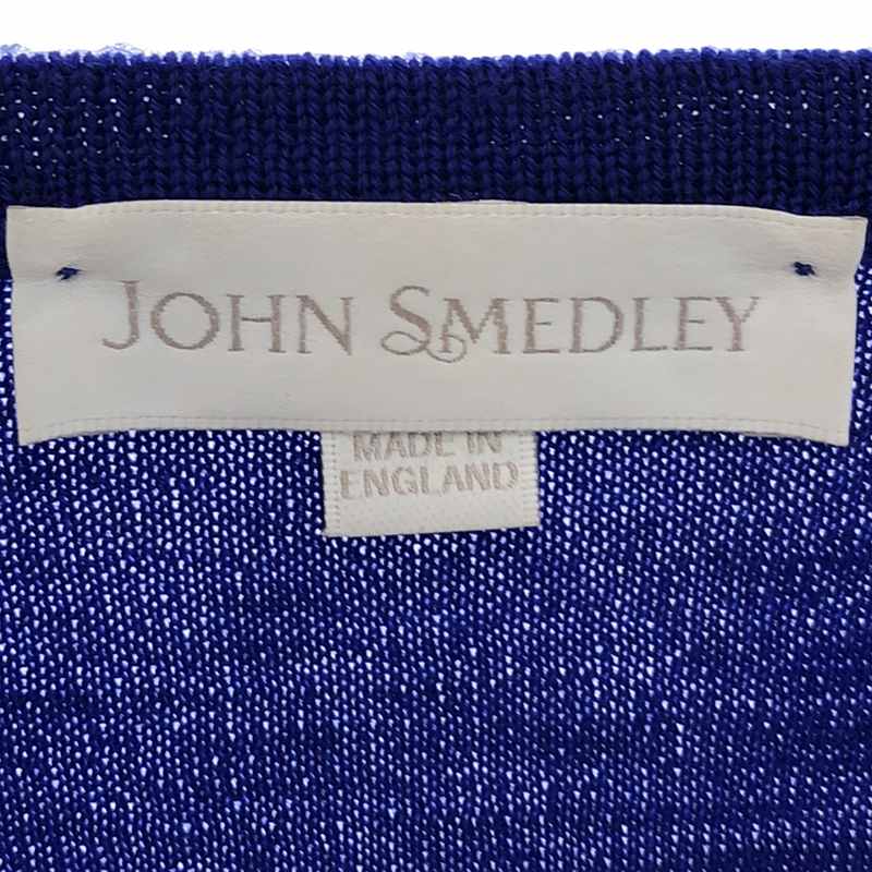 JOHN SMEDLEY / ジョンスメドレー ウール クルーネックカーディガン