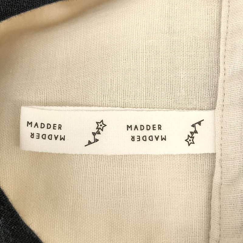 madder madder / マダマダ メニーメニーチョコレートブラウス