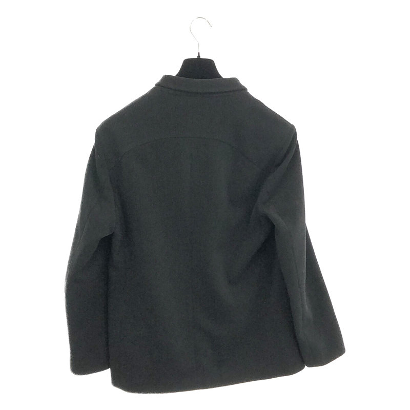 EMPORIO ARMANI / エンポリオアルマーニ イタリア製 TECHNO TAILORING ポリエステル ニット ジャージー 3B テーラード ジャケット ハンガー付き