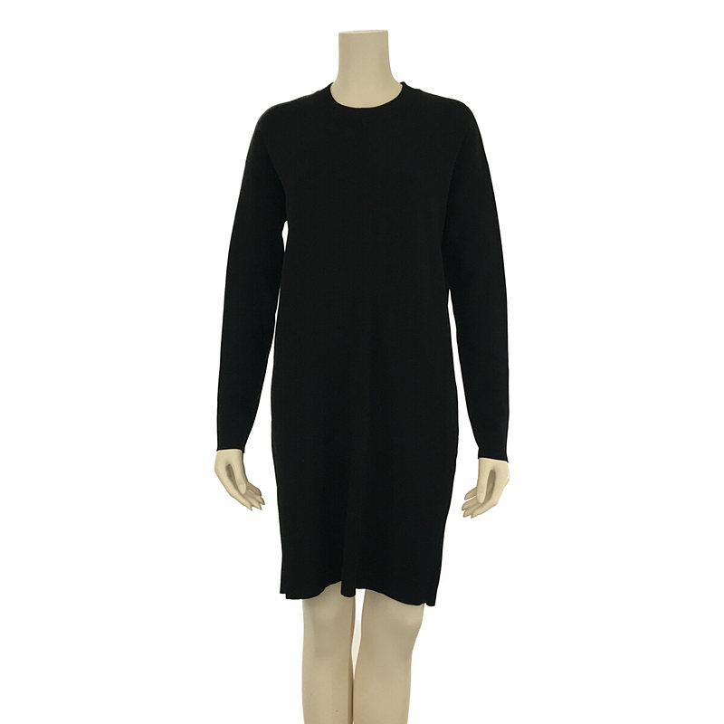 UN3D / アンスリード セットアップ クルーネック ロング リブ ニット / プリーツ ロング スカート