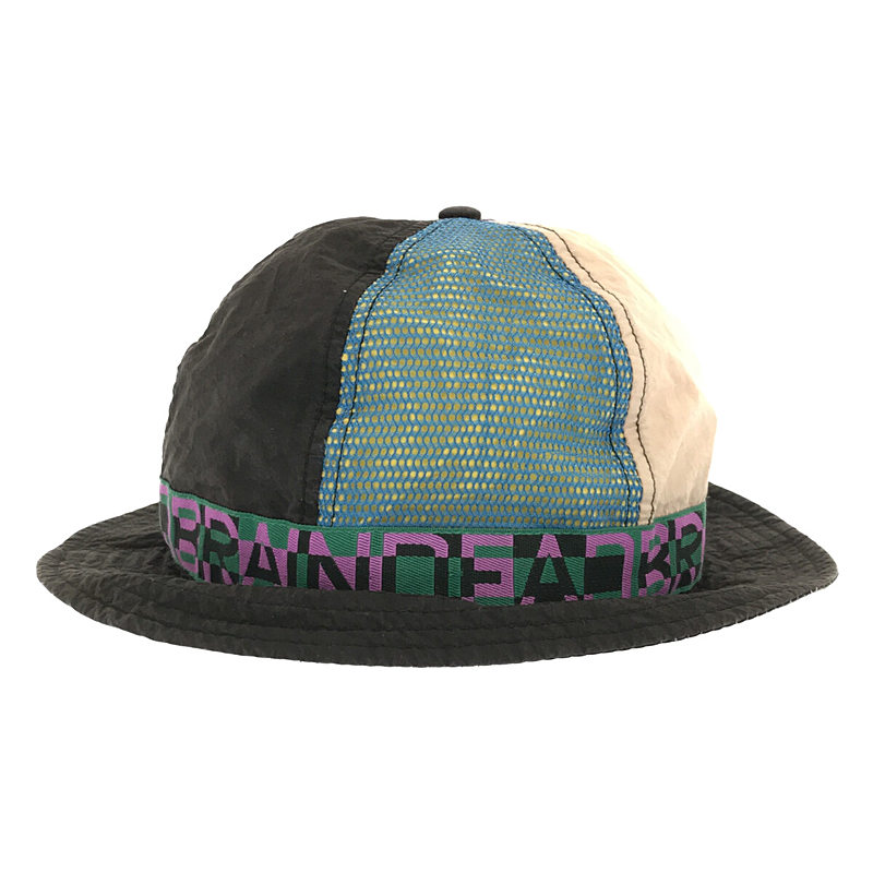 BRAIN DEAD / ブレインデッド NIGEL COLOR BLOCKED BELL BUCKET HAT カラー ブロック ベル バケット ハット