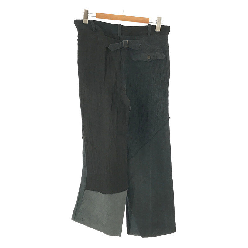 ARCHIVIO J.M.Ribot / アルキビオジェイエムリボット PA19 DARK PATCH TROUSERS パッチワークパンツ