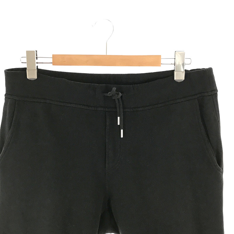 DIESEL / ディーゼル コットン スウェット 膝 ジップ リブ パンツ
