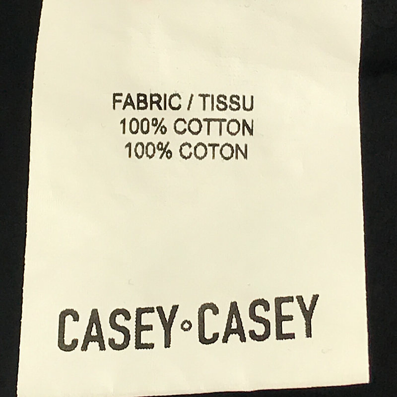 CASEY CASEY / ケーシーケーシー T/S OLIVER ML JERS オリバー ミル コットン ボートネック ロングスリーブ カットソー