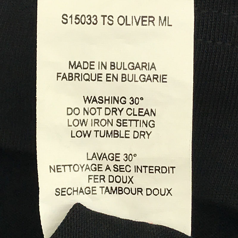 CASEY CASEY / ケーシーケーシー T/S OLIVER ML JERS オリバー ミル コットン ボートネック ロングスリーブ カットソー