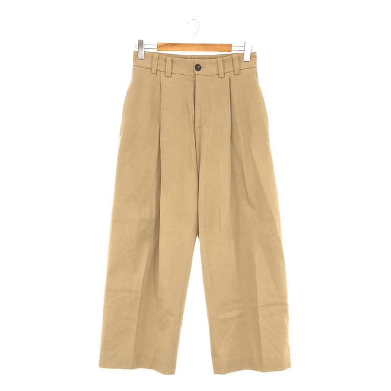 WOOL TWILL VOLUME PANT SNM-027 ウール ツイル タック テーパード スラックス パンツStudio Nicholson  / スタジオ ニコルソン