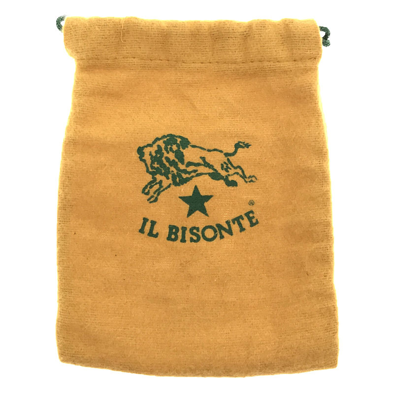 IL BISONTE / イルビゾンテ レザー フラップ コインケース 保存袋有 ユニセックス