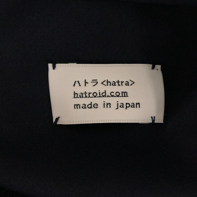 HATRA / ハトラ 変形 カット デザイン スラックス パンツ