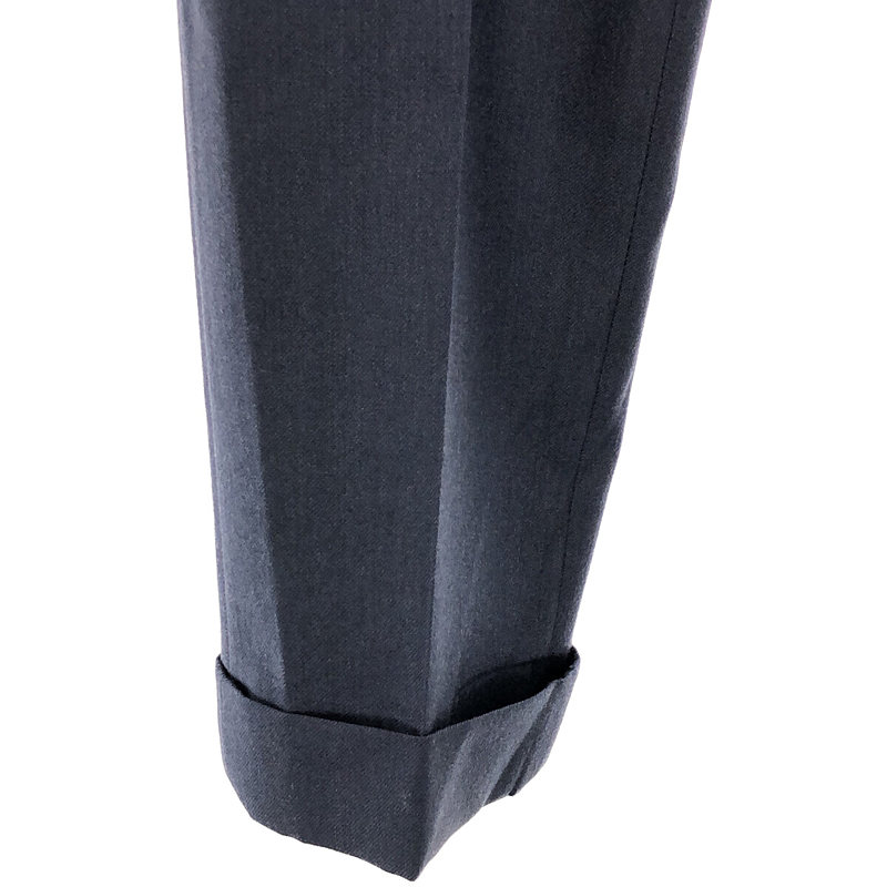 INCOTEX / インコテックス ロールアップ スラックス テーラードパンツ