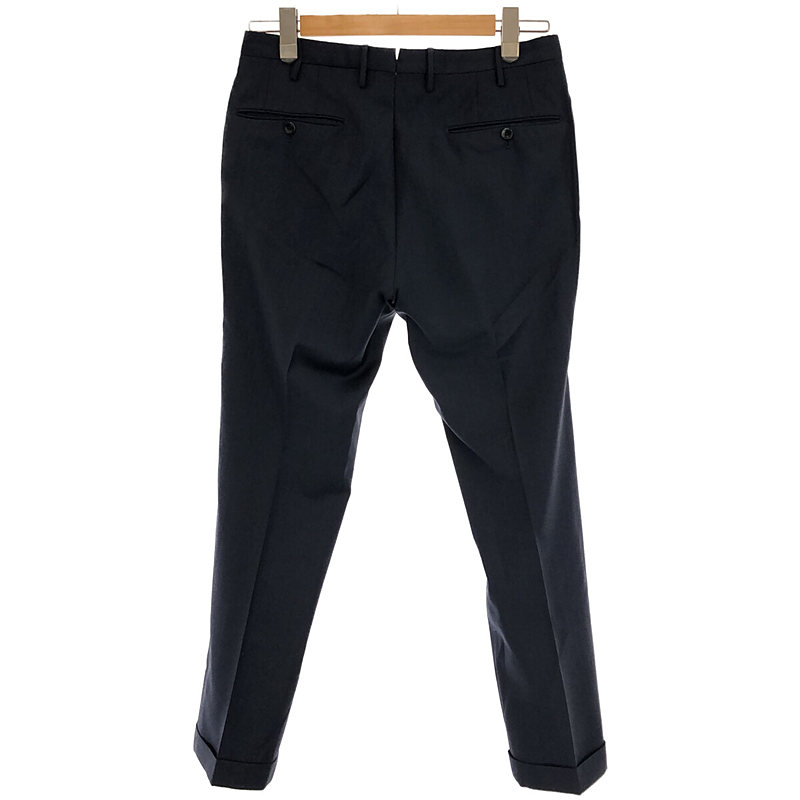 INCOTEX / インコテックス ロールアップ スラックス テーラードパンツ