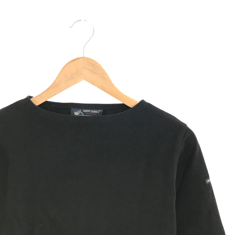 SAINT JAMES / セントジェームス OUESSANT SOLID ウエッソン ソリッド ボートネック バスクシャツ