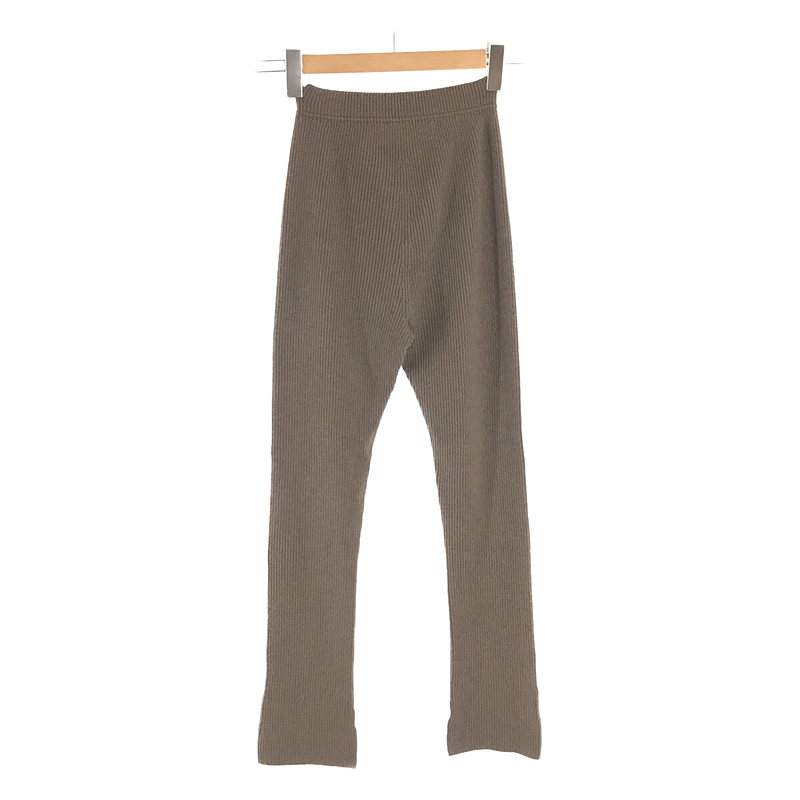 MUSE de Deuxieme Classe / ミューズ ドゥーズィーエムクラス ALMARIB レギンス ニットスリット パンツ