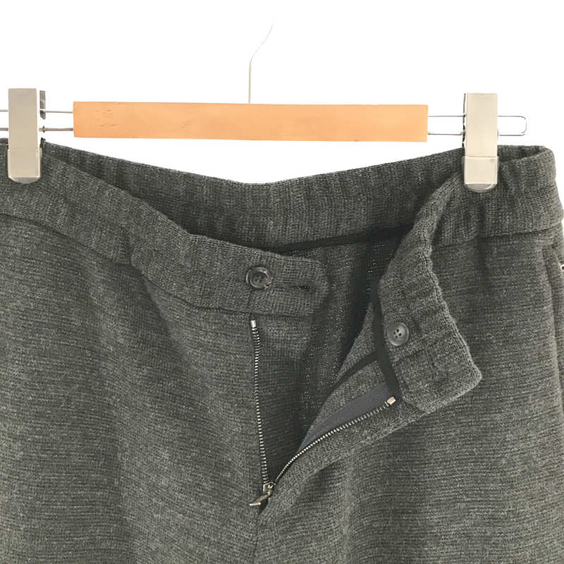 EMPORIO ARMANI / エンポリオアルマーニ MATT LINE イタリア製 アクリル ウール ニット リブ パンツ