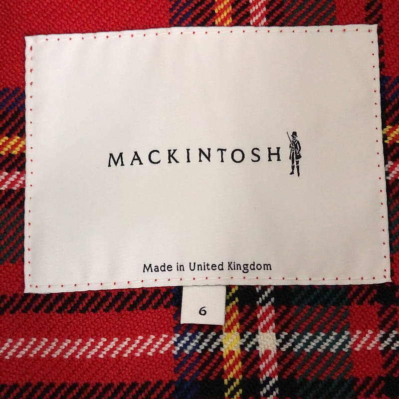 イギリス製 コットン100％ ウールライナートレンチコートMACKINTOSH / マッキントッシュ