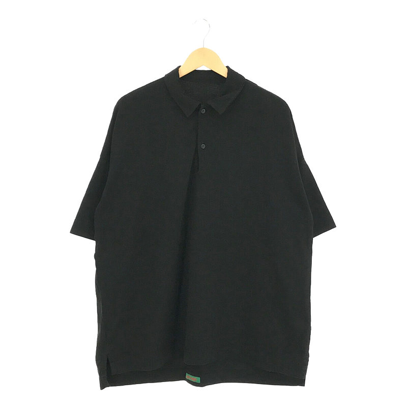 CHEMISE BIG SHI ペーパー コットン バンドカラー シャツ | ブランド