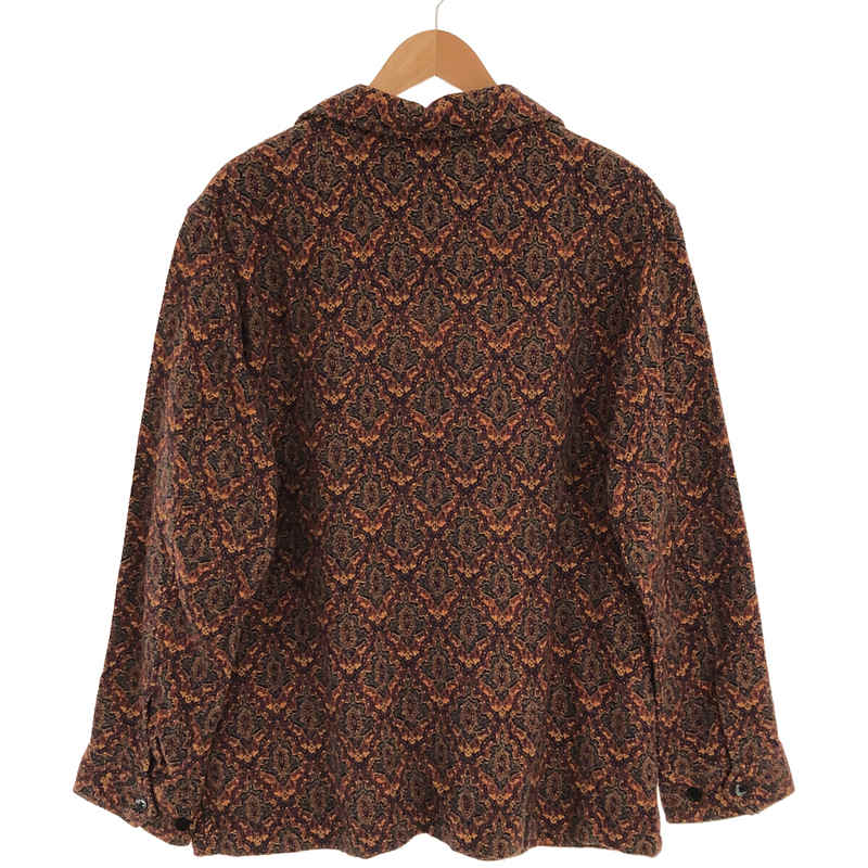 South2West8 S2W8 / サウストゥーウエストエイト PEN JACKET - ARABESQUE JACQUARD LQ758 総柄 ジャガード ペン ジャケット