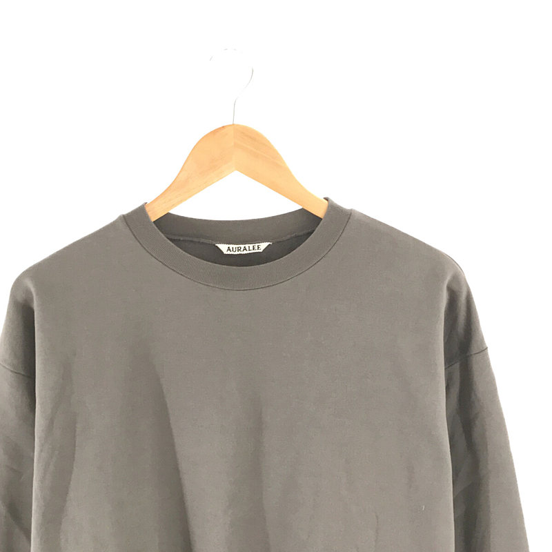 AURALEE / オーラリー ELASTIC HIGH GAUGE SWEAT P/O ハイゲージ スウェット トレーナー