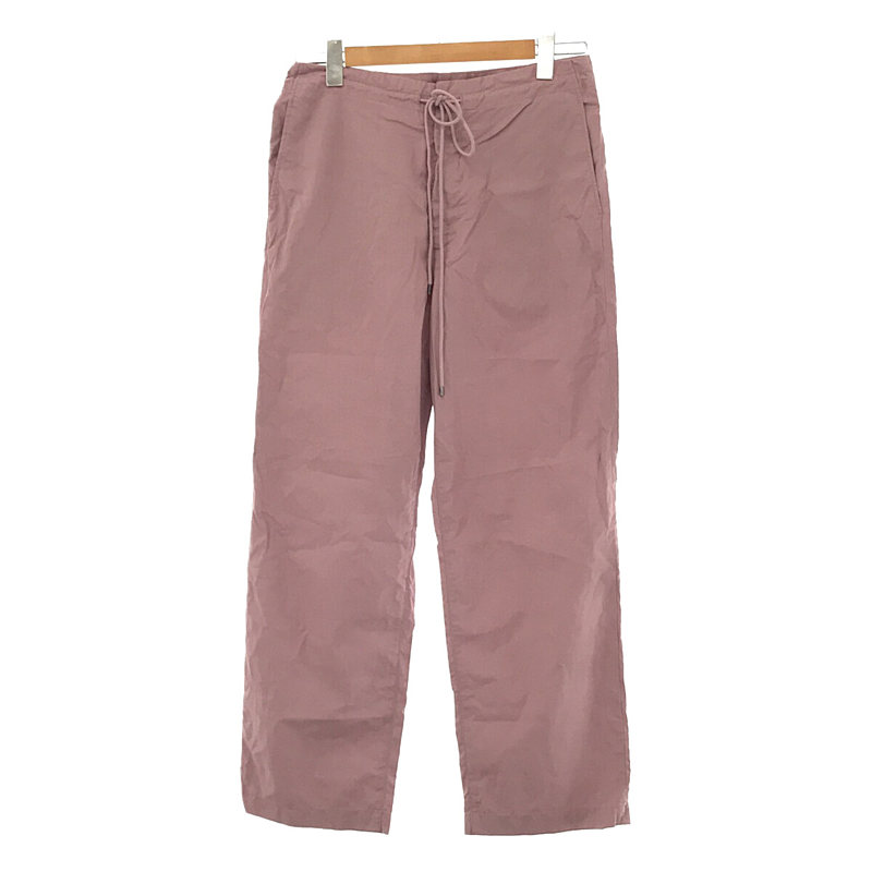 WASHED FINX TWILL EASY WIDE PANTS ウォッシュド フィンクス コットン