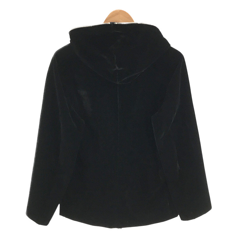 EMPORIO ARMANI / エンポリオアルマーニ ベロア ジップアップ パーカー ブルゾン