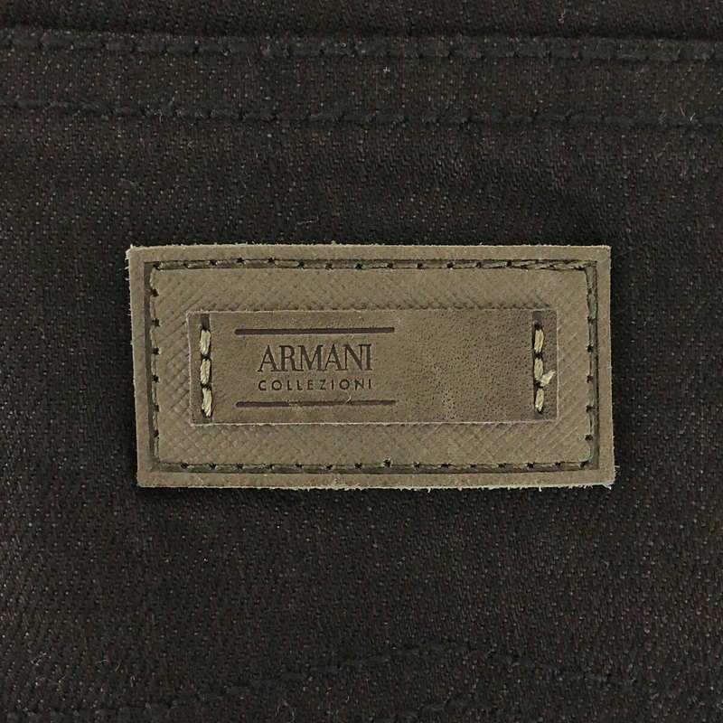 ARMANI COLLEZIONI / アルマーニ コレツォーニ STYLE J15 コットン ストレッチ 5P ストレート デニム パンツ