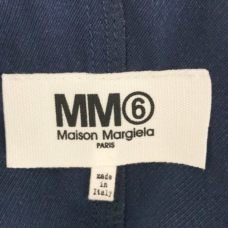 MM6 Maison Margiela / エムエムシックス メゾンマルジェラ Vネック 半袖 カットソー サイドスリット ワンピース