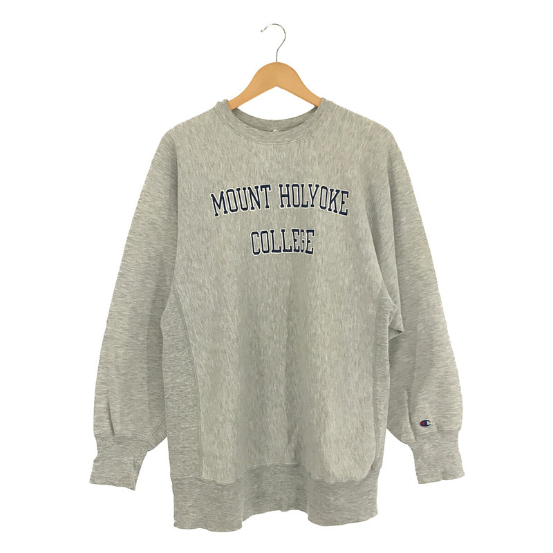 1980s～ VINTAGE MOUNT HOLYOKE COLLEGE Reverse Weave USA製 トリコタグ ヴィンテージ  リバースウィーブ 2段 カレッジ スウェット