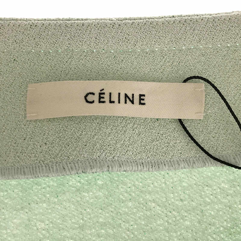 CELINE / セリーヌ パターン切替 ノースリーブカットソー チュニック ハンガー付き