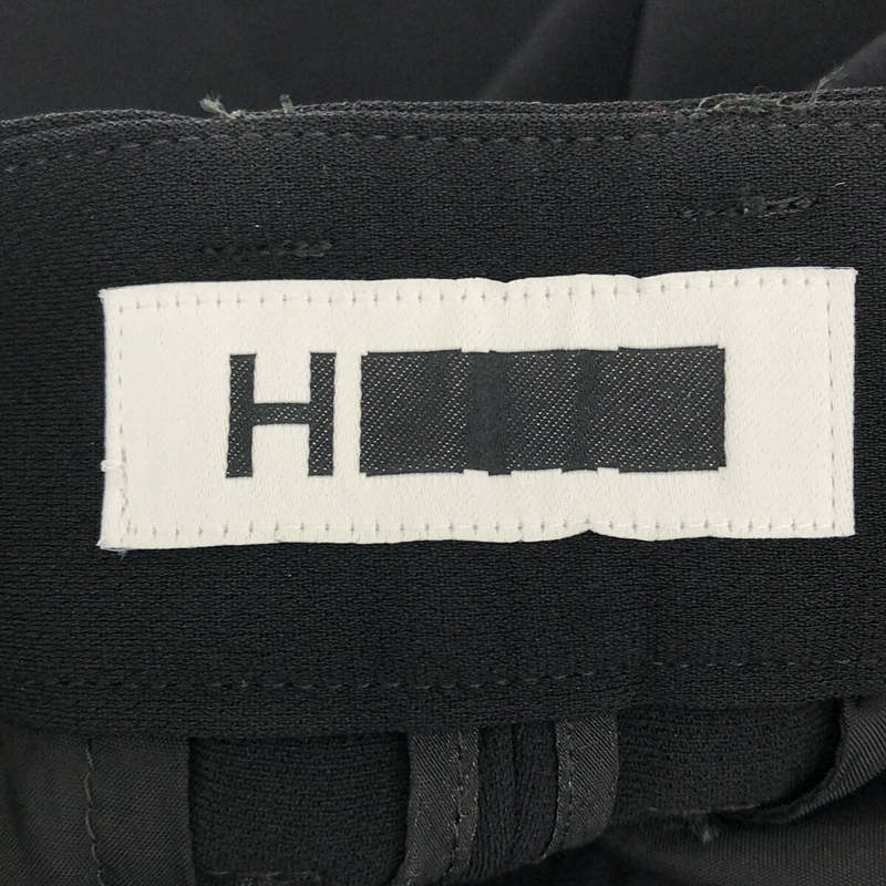 H BEAUTY&YOUTH / エイチ ビューティアンドユース DOUBLE CLOTH TAPERED PANTS トリアセテート ポリエステル ダブル クロス パンツ