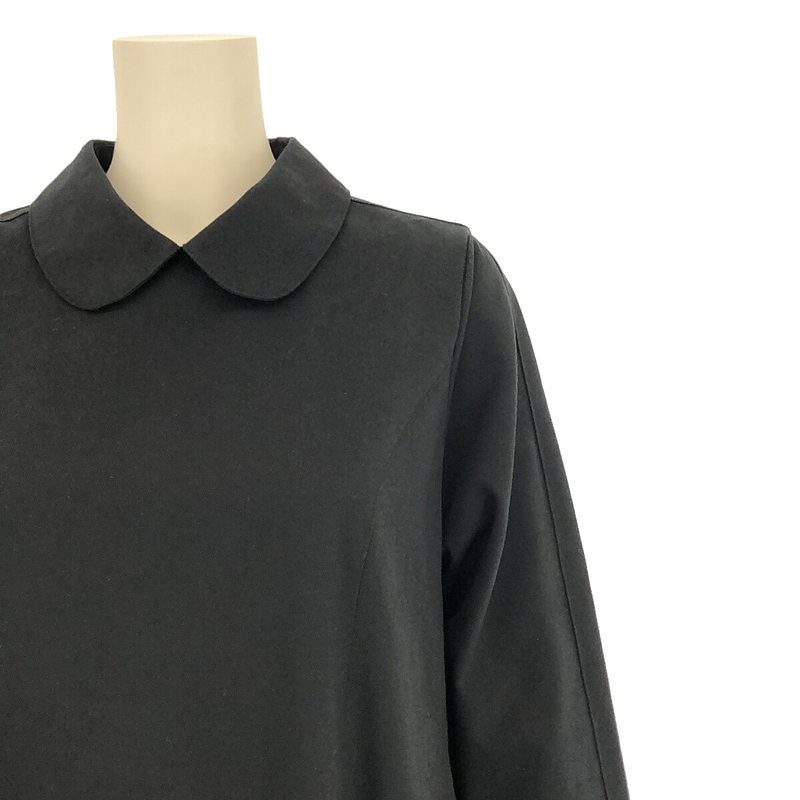foufou The Dress#34 ラウンドカラーフレアドレス 丸襟は添えるだけ | 【THE DRESS ＃34】round collar flare