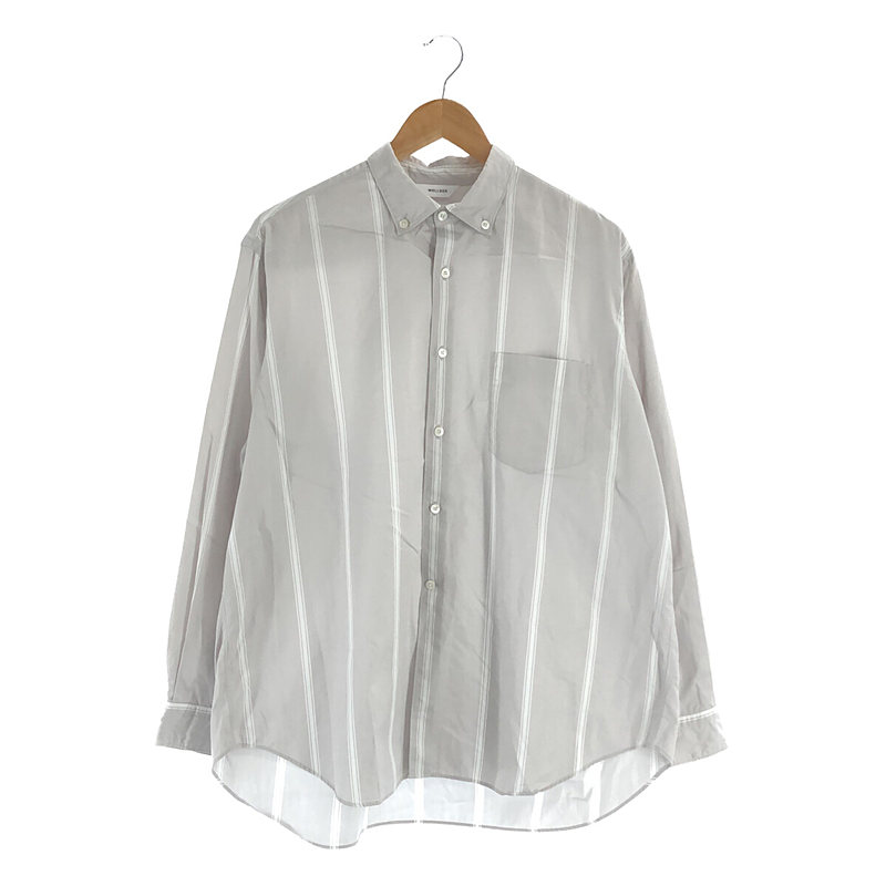 Button-Down Standard Shirt ストライプ ボタンダウン スタンダードシャツ