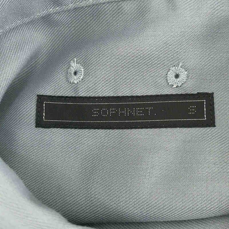 SOPHNET. / ソフネット BAGGY REGULAR COLLAR SHIRT SOPH-212051 バギー レギュラーカラー シャツ