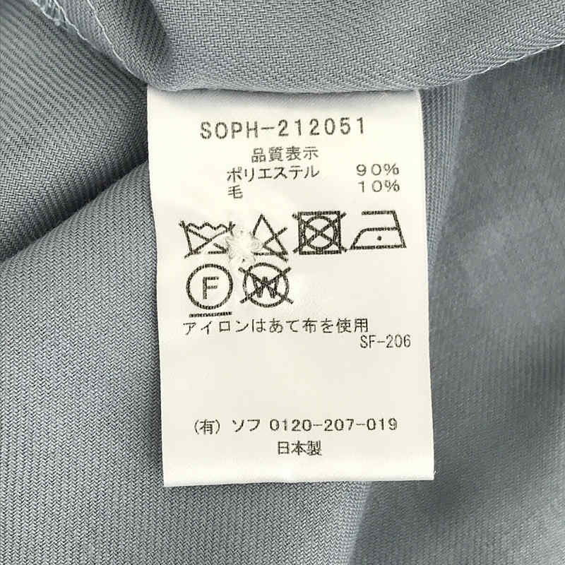 SOPHNET. / ソフネット BAGGY REGULAR COLLAR SHIRT SOPH-212051 バギー レギュラーカラー シャツ