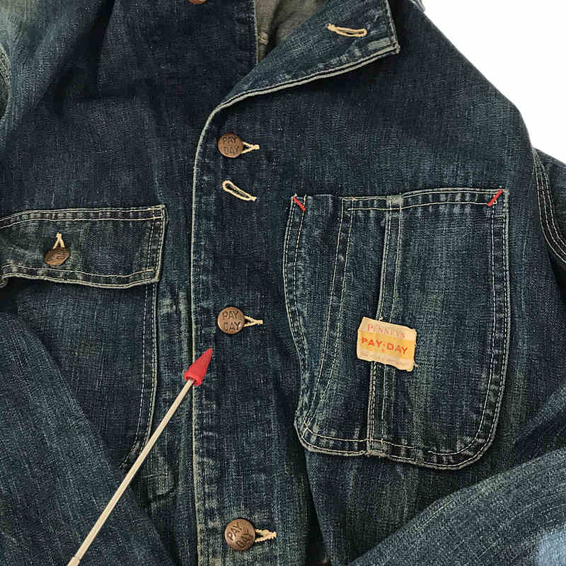 VINTAGE / ヴィンテージ 古着 1950s～ PAY DAY PENNEY'S Denim Coverall  ペイデイ ペニーズ デニム カバーオール ジャケット