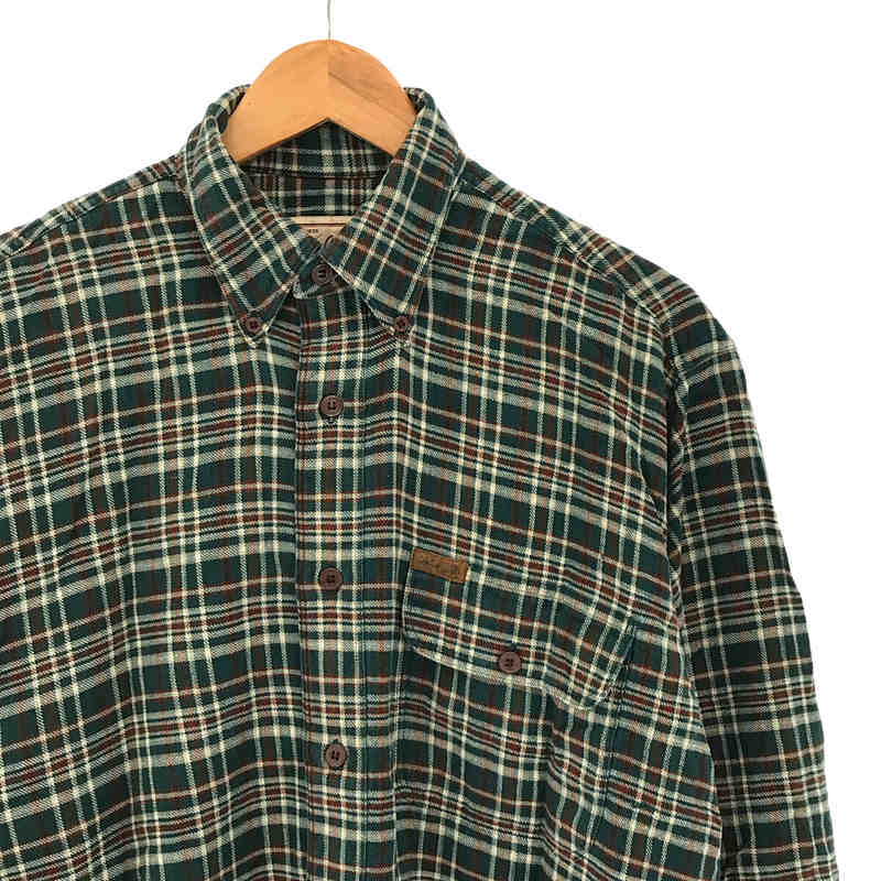 WOOLRICH / ウールリッチ 90s VINTAGE ヴィンテージ コットン チェック ボタンダウン シャツ