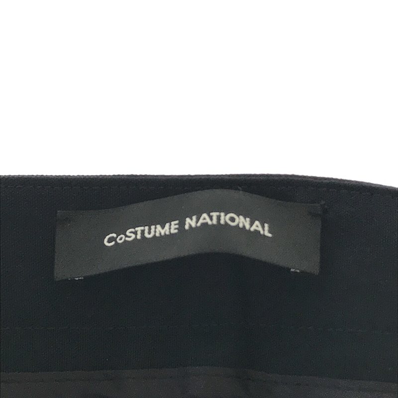 CoSTUME NATIONAL / コスチュームナショナル コットン レーヨン ストレッチ センタークリース スラックス