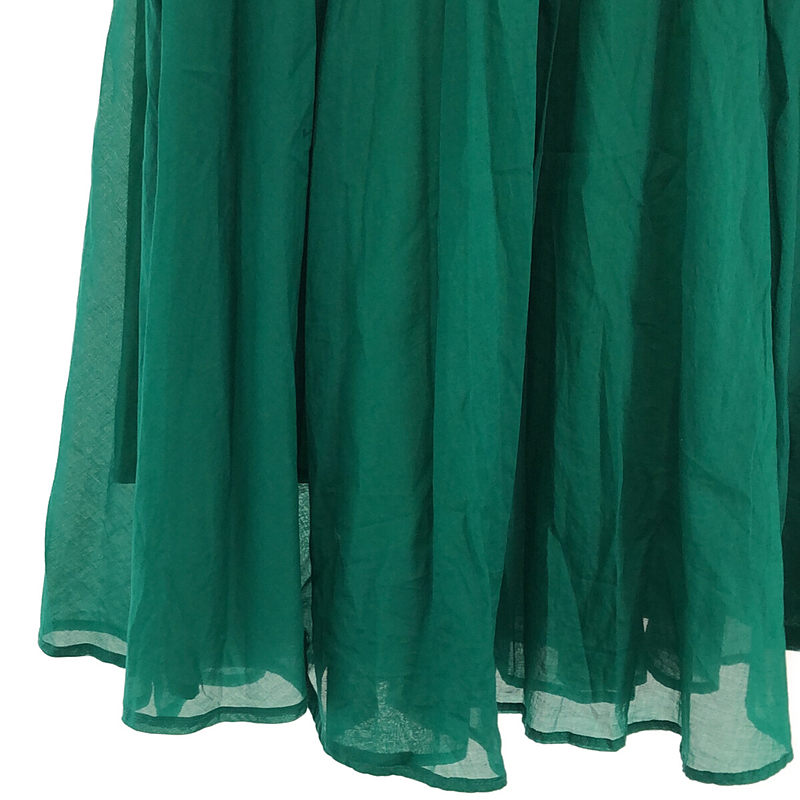 その他 コットン イージー ギャザー ロング スカート