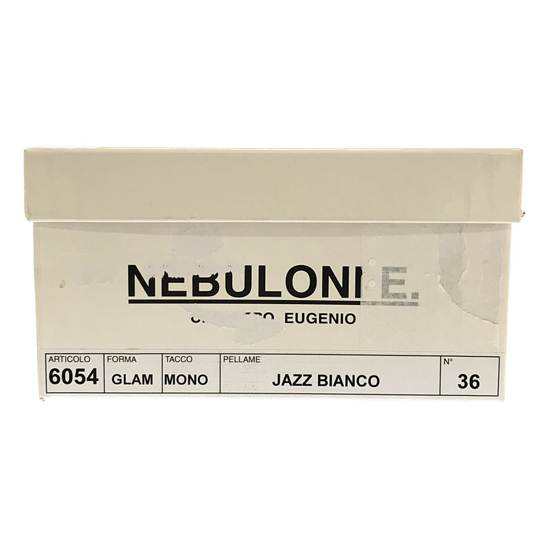 NEBULONI E / ネブローニ フリンジ JAZZ BIANCO ストラップサンダル 箱付き