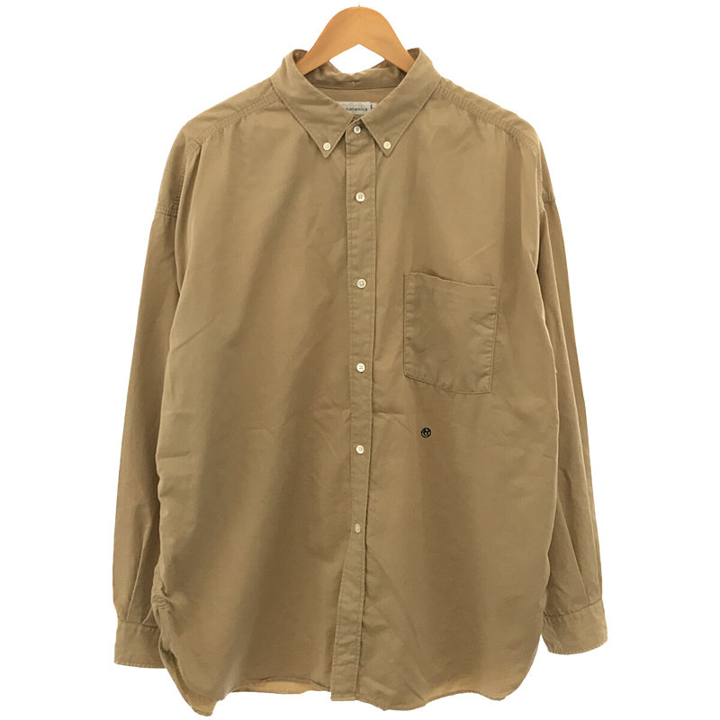 Big Button Down Wind Shirt ビッグ ボタン ダウン シャツnanamica / ナナミカ