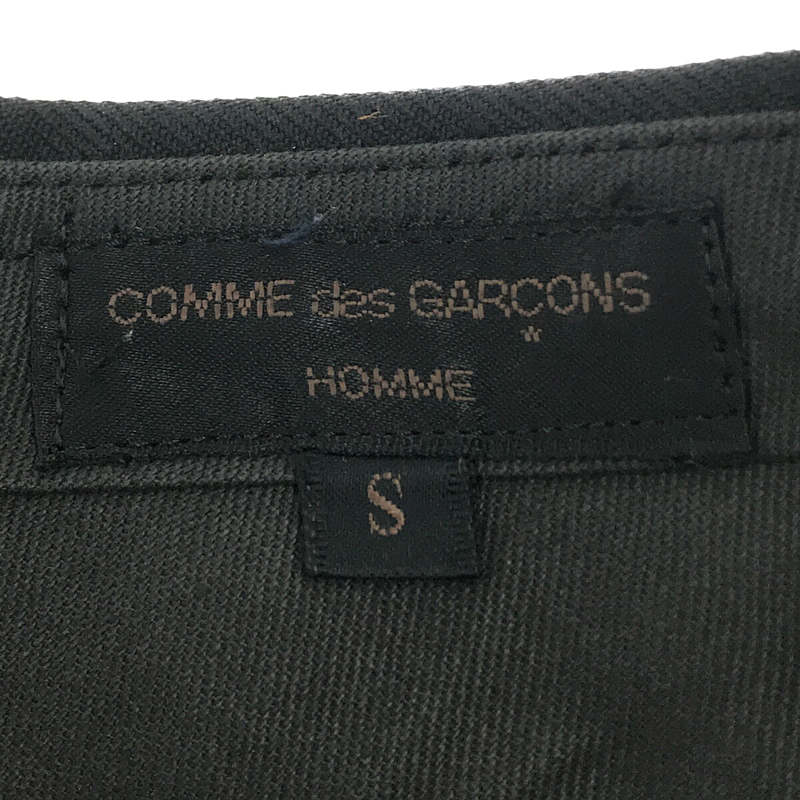 COMME des GARCONS HOMME / コムデギャルソンオム 90s 2タック ウール テーパード スラックス パンツ