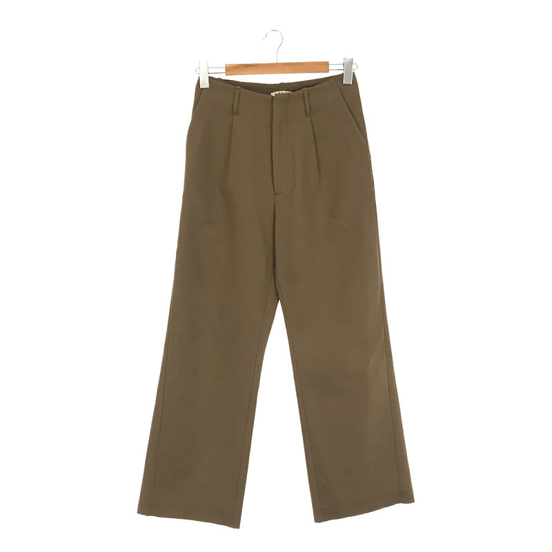 130'S LIGHT MELTON WIDE SLACKS ライトメルトンワイドスラックス パンツ