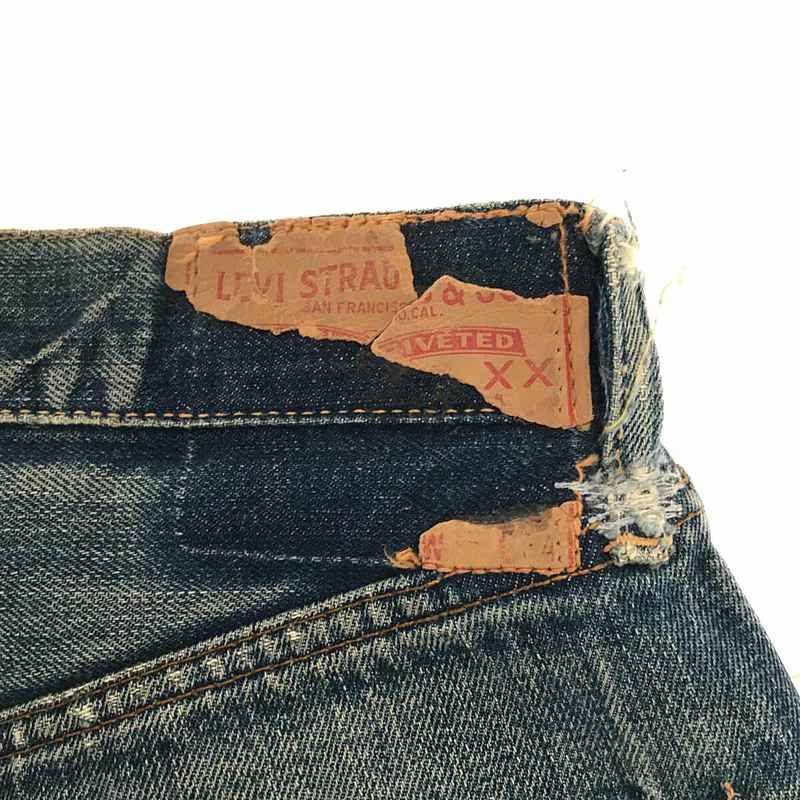 LEVI'S / リーバイス 1960s～ VINTAGE 501 BIG E 不均等V 刻印4 Vステッチ 足長R シングルステッチ ヴィンテージ セルビッチ デニム パンツ