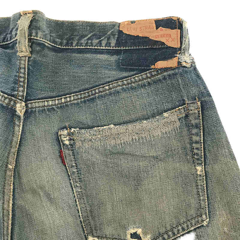 LEVI'S / リーバイス 1960s～ VINTAGE 501 BIG E 不均等V 刻印4 Vステッチ 足長R シングルステッチ ヴィンテージ セルビッチ デニム パンツ