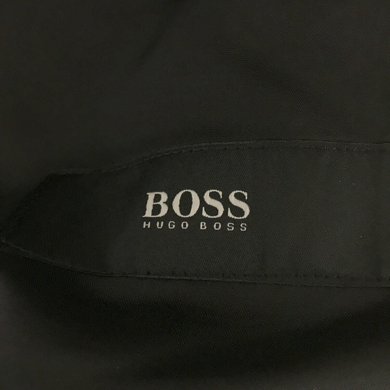 HUGO BOSS / ヒューゴ ボス 2Way ウール レーヨン ツイード ニット 3B テーラード ジャケット 中綿ベスト・ハンガー付き