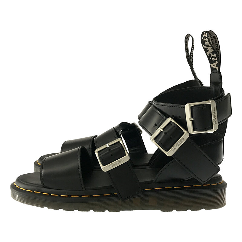 Rick Owens / リックオウエンス × Dr. Martens ドクターマーチン コラボ GRYPHON STRAP RO レザーストラップ ハイ サンダル