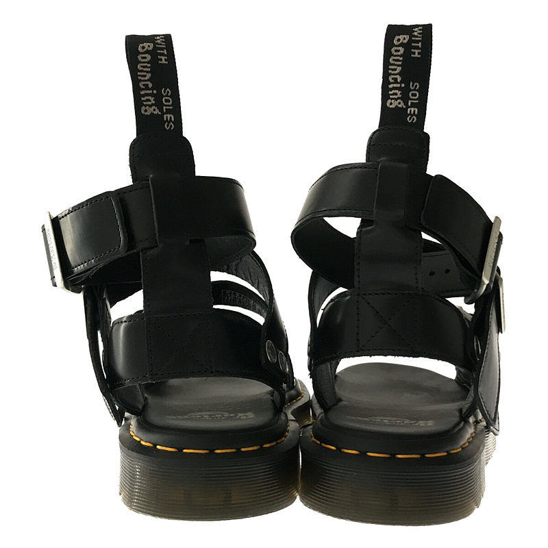 Rick Owens / リックオウエンス × Dr. Martens ドクターマーチン コラボ GRYPHON STRAP RO レザーストラップ ハイ サンダル