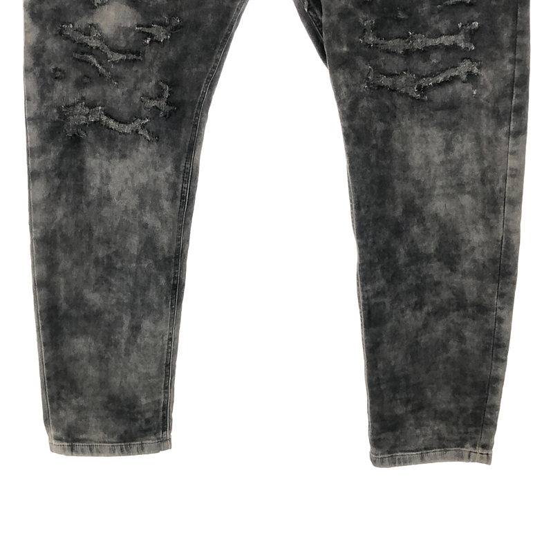 DIESEL / ディーゼル NARROT CB NE ストレッチ ダメージ加工 ジョグ デニム パンツ