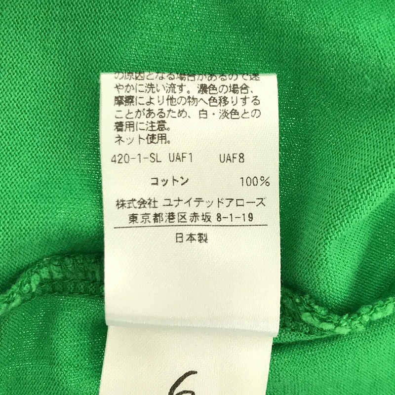 6(ROKU) / ロク COTTON BASIC LONG SLEEVE T SHIRT コットン カットソー ロンT